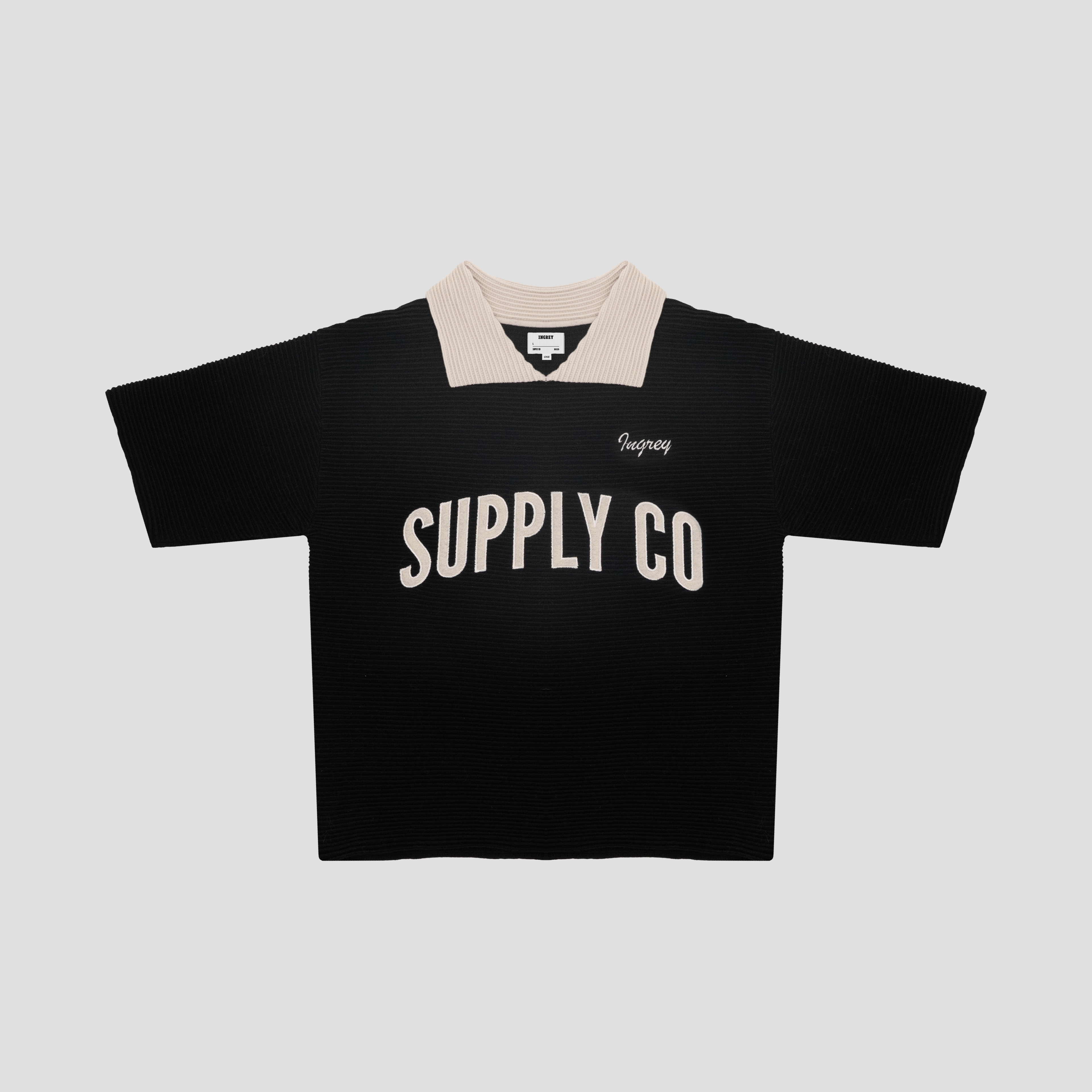Ribbed Knit T-Shirt